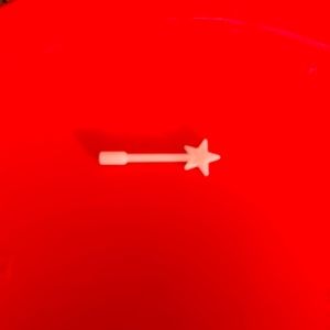 LEGO Glow in the Dark Transparent White Magic Wand (6124)